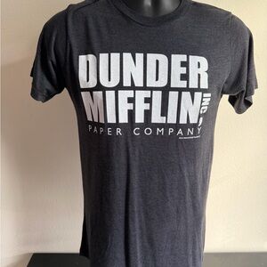 The Office Dunder Mifflin Black T-Shirt for Men